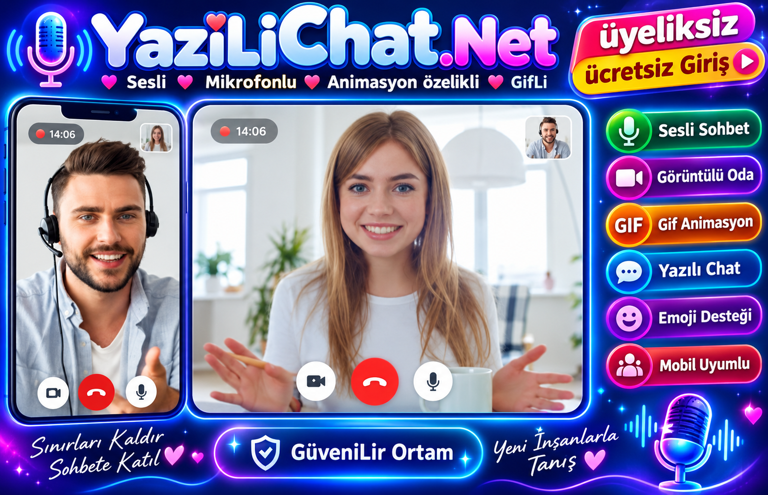 Bedava Sesli chat